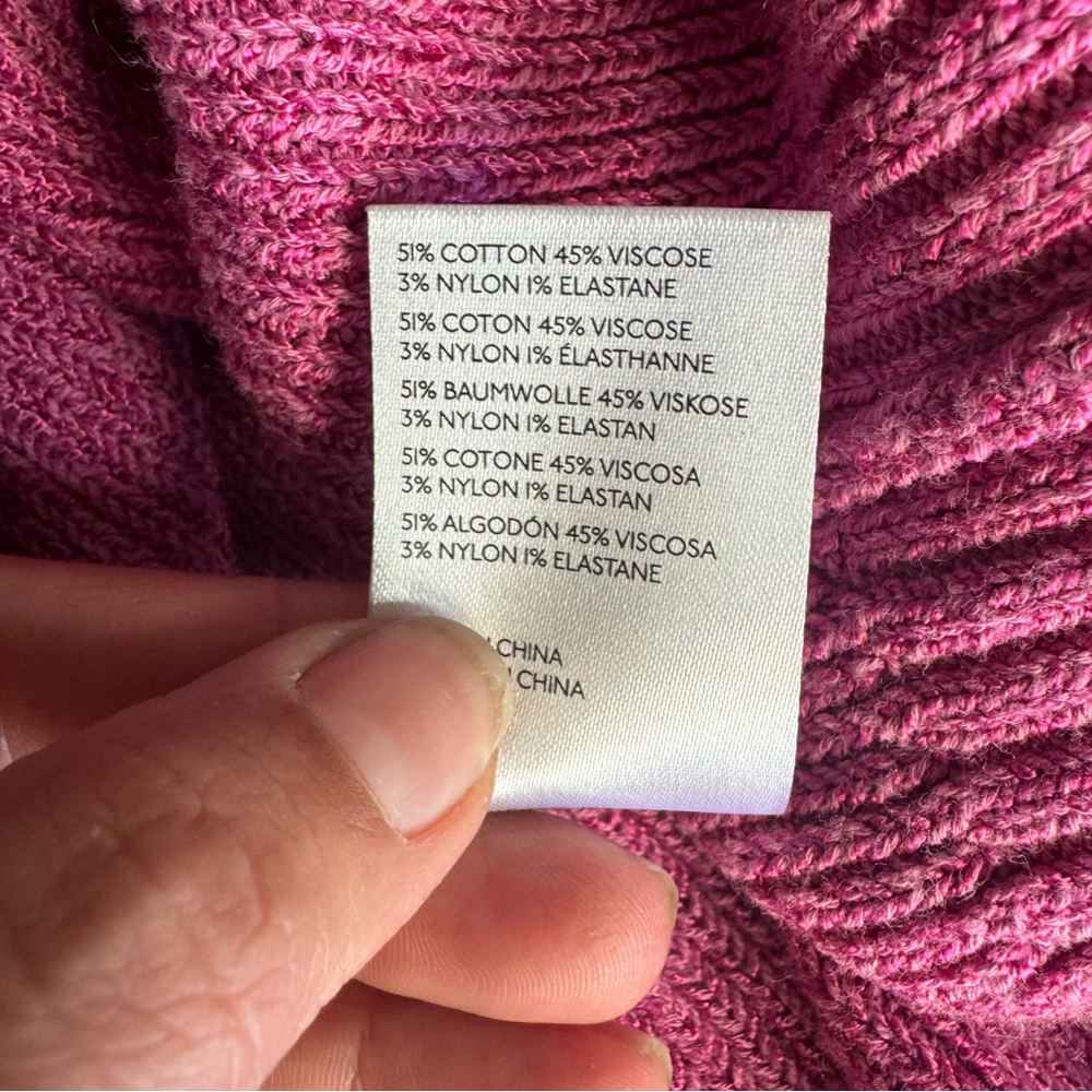 Anthropologie Maeve Pink Sleeveless Boatneck Sweater Vest - Picture 11 of 11
